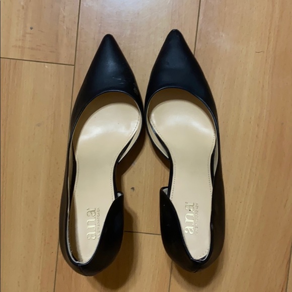 a.n.a Shoes - EUC Black Stiletto Pointed-Toe Heels